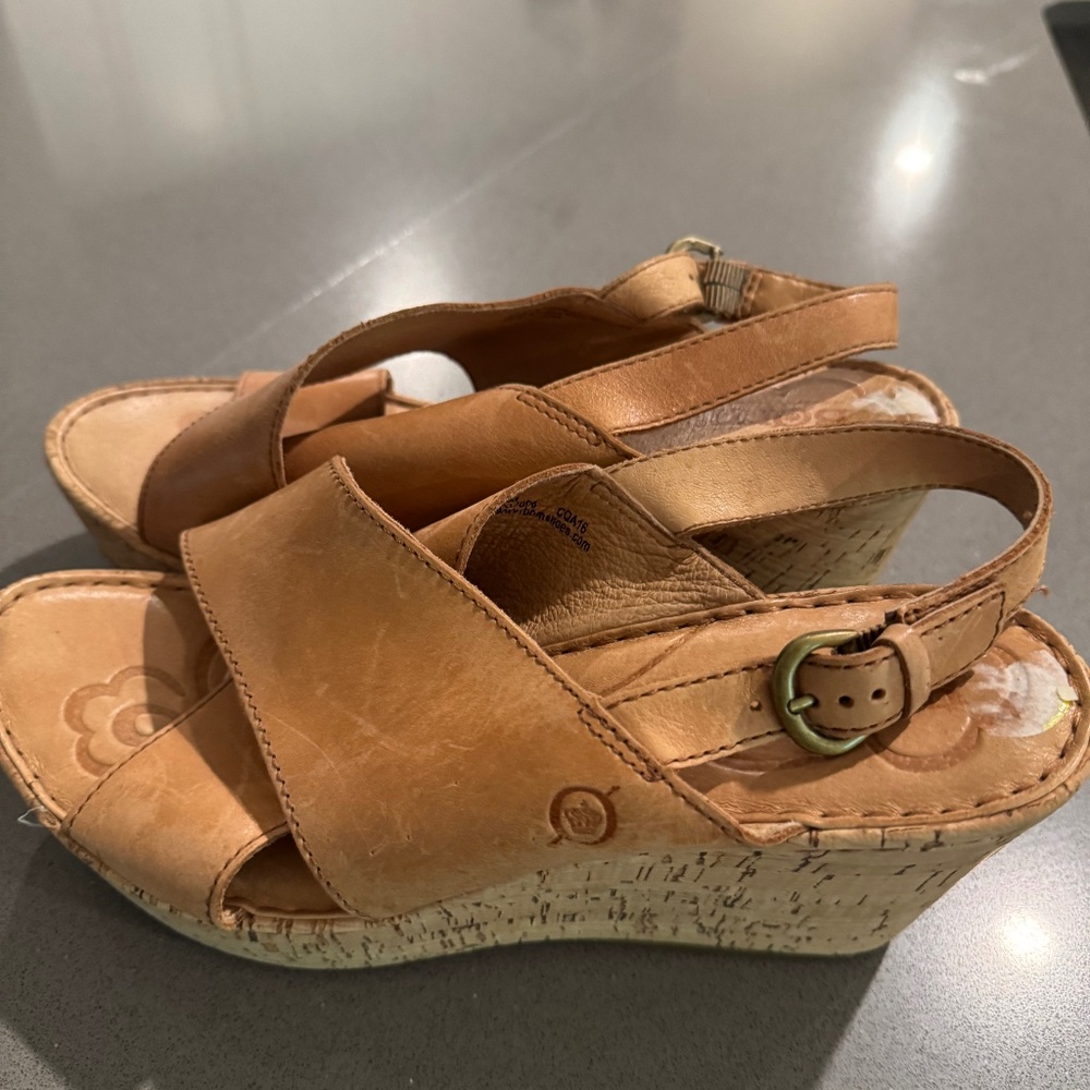 Born wedge sandals